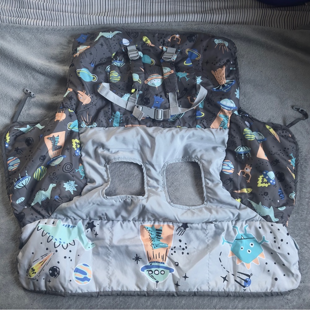 Space Adventure Kids Shopping Cart / Buggie Seat Cover
